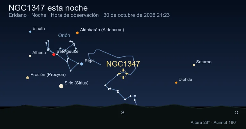NGC1347 esta noche
