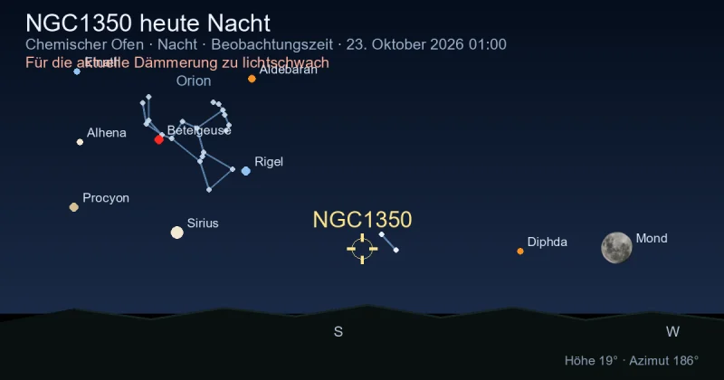 NGC1350 heute Nacht