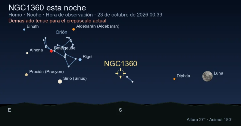 NGC1360 esta noche