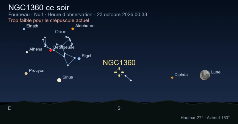 NGC1360 ce soir