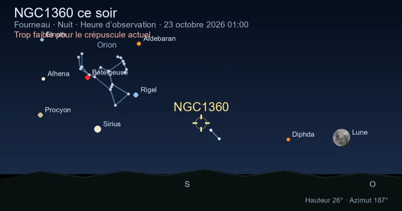 NGC1360 ce soir