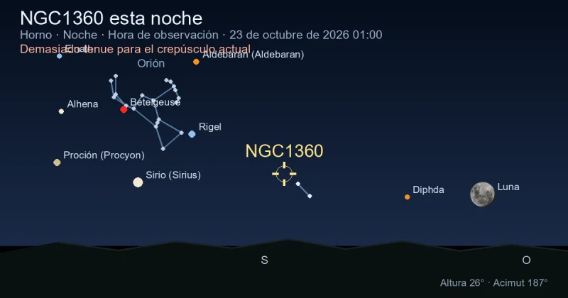 NGC1360 esta noche