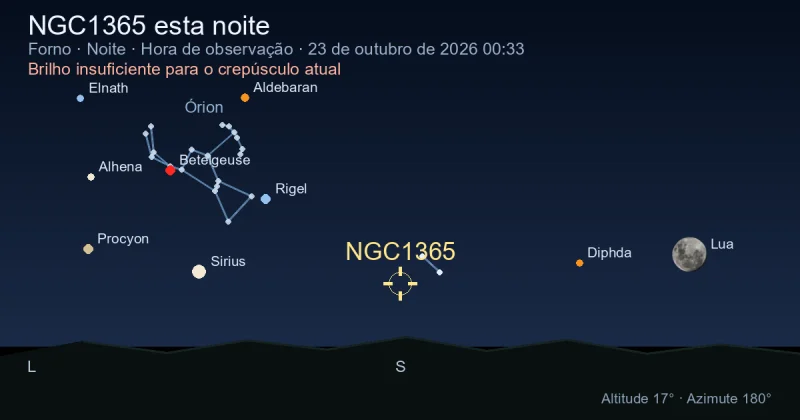 NGC1365 esta noite