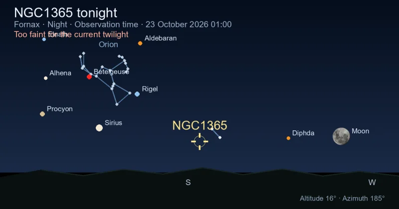 NGC1365 tonight