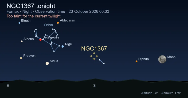 NGC1367 tonight