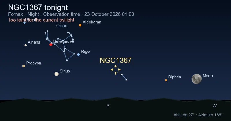 NGC1367 tonight