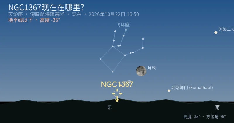 NGC1367现在在哪里？