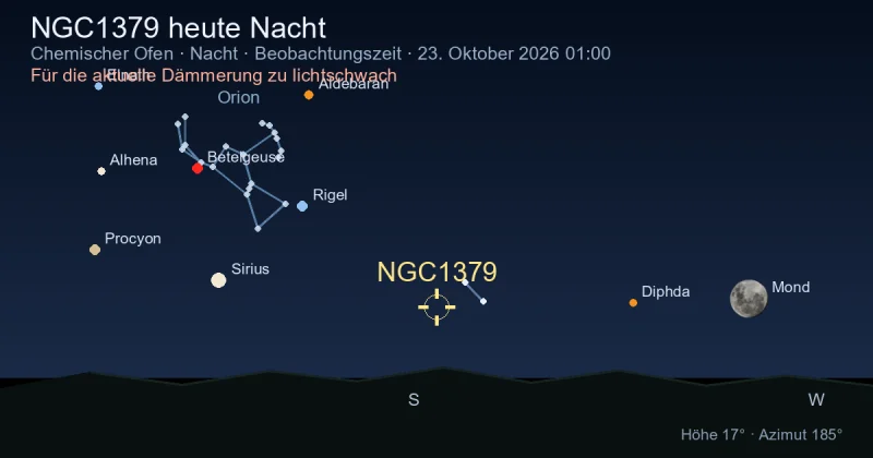 NGC1379 heute Nacht