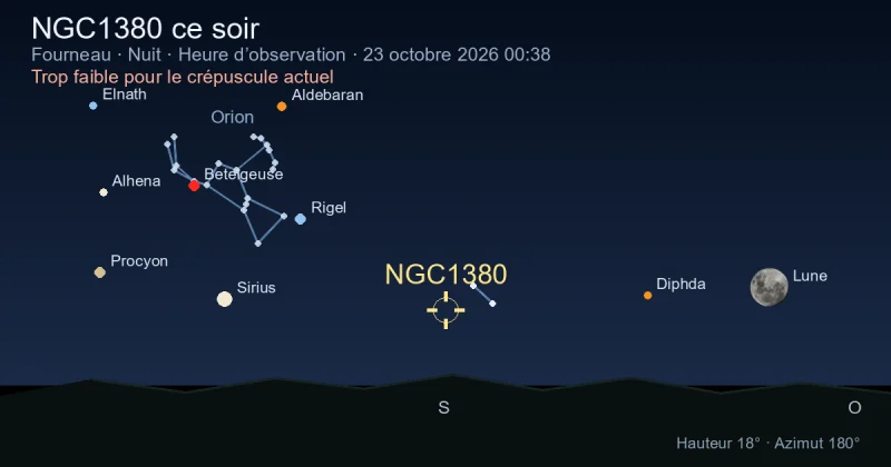 NGC1380 ce soir