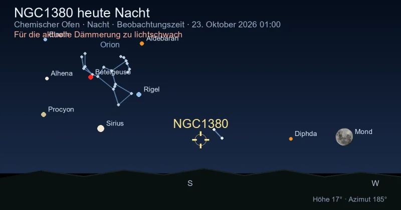 NGC1380 heute Nacht