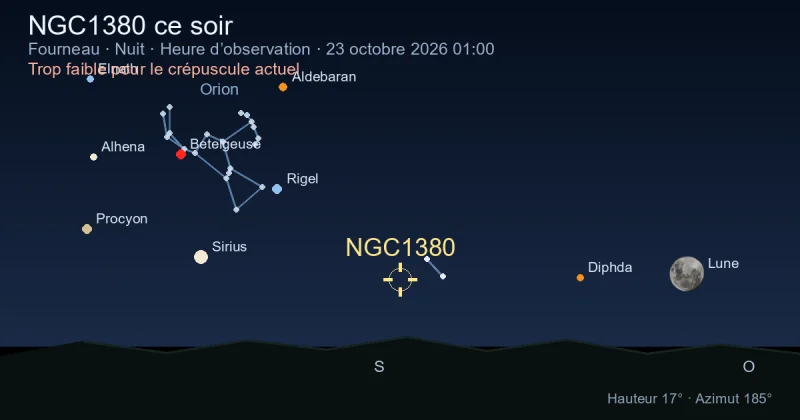NGC1380 ce soir