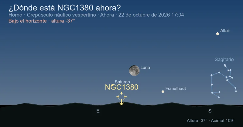 ¿Dónde está NGC1380 ahora?
