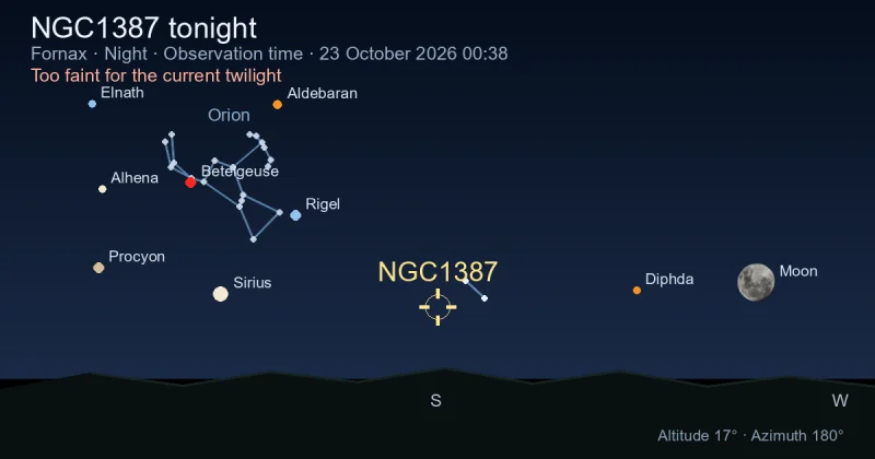 NGC1387 tonight