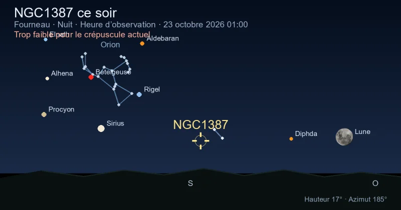 NGC1387 ce soir