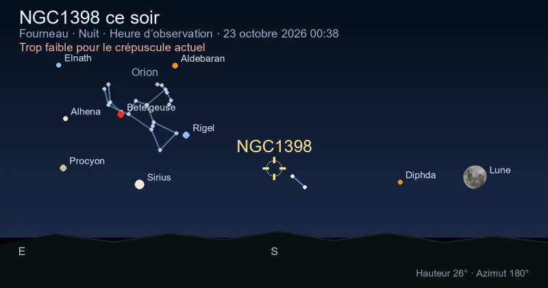 NGC1398 ce soir
