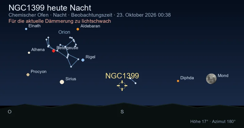 NGC1399 heute Nacht