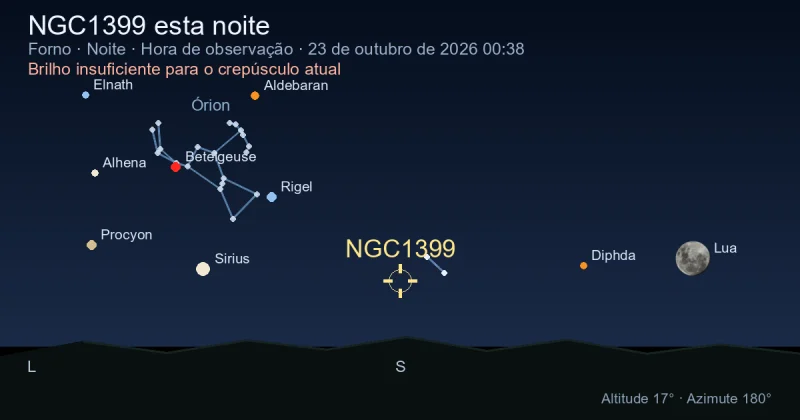 NGC1399 esta noite
