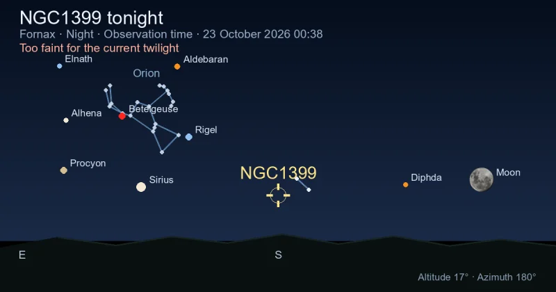 NGC1399 tonight