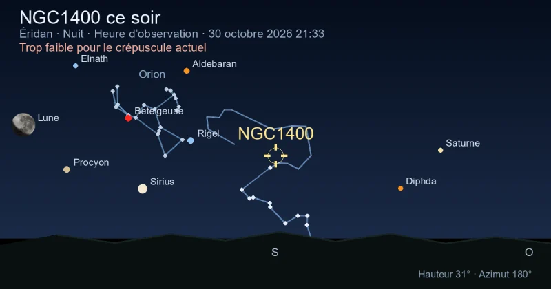 NGC1400 ce soir