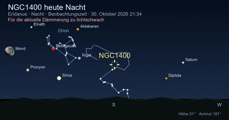 NGC1400 heute Nacht