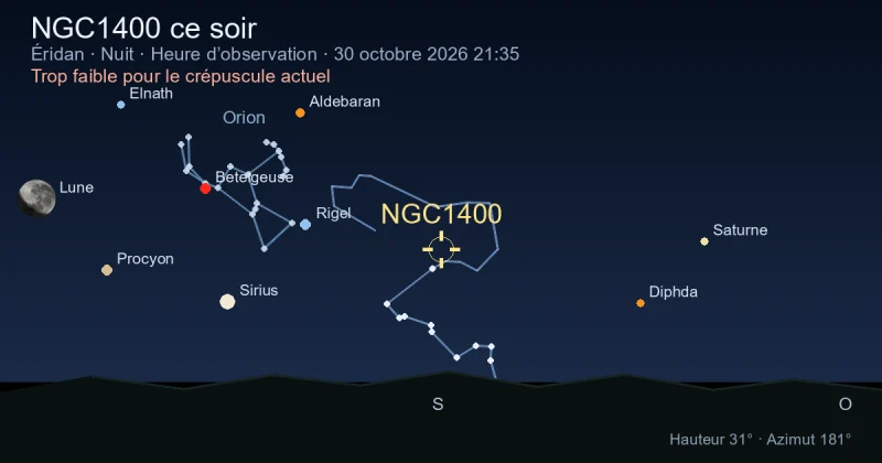 NGC1400 ce soir