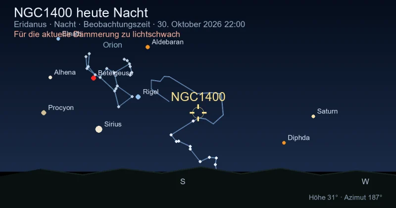 NGC1400 heute Nacht