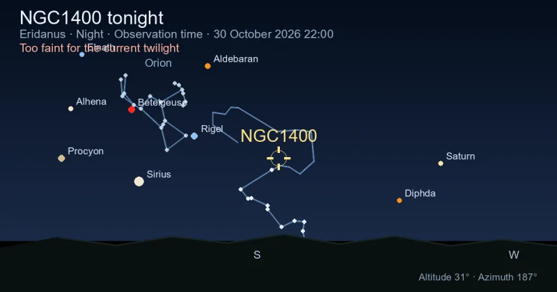 NGC1400 tonight