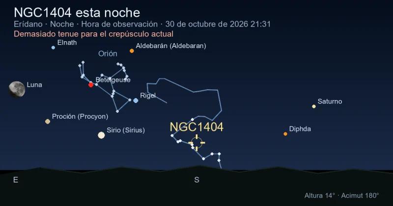 NGC1404 esta noche