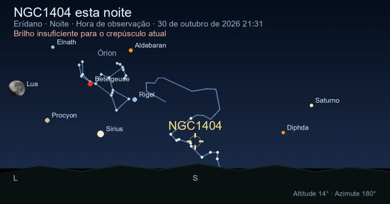 NGC1404 esta noite