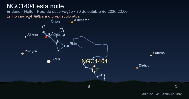 NGC1404 esta noite