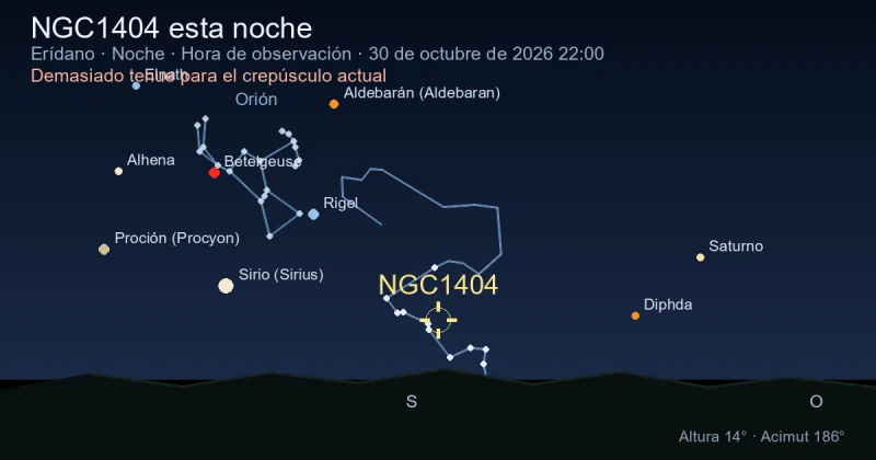 NGC1404 esta noche