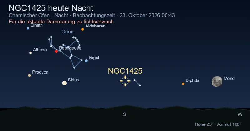 NGC1425 heute Nacht