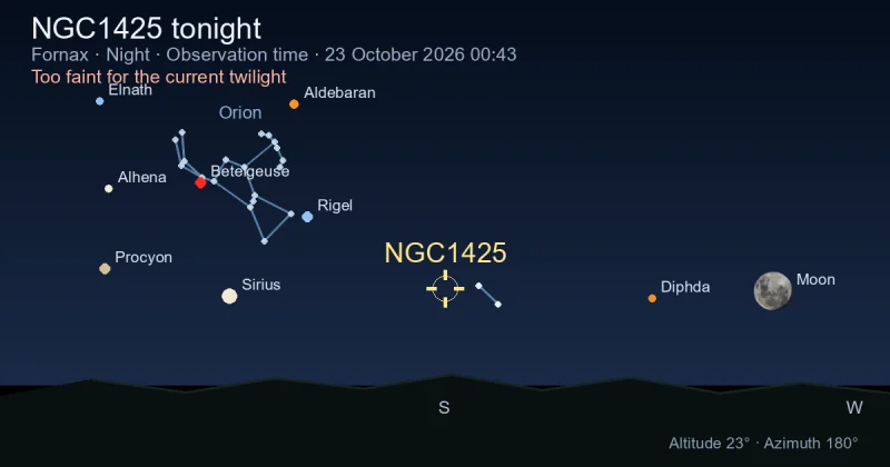 NGC1425 tonight