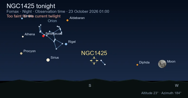 NGC1425 tonight