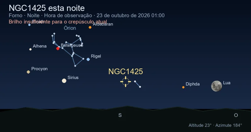 NGC1425 esta noite
