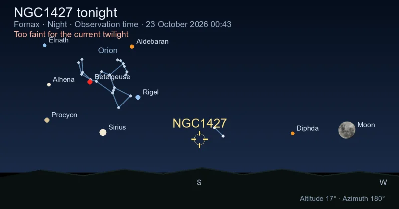 NGC1427 tonight