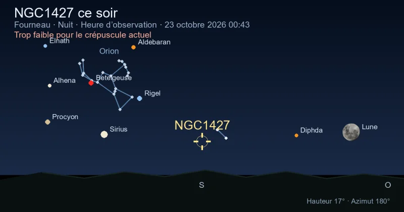 NGC1427 ce soir