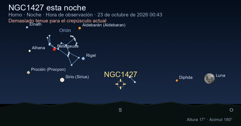 NGC1427 esta noche