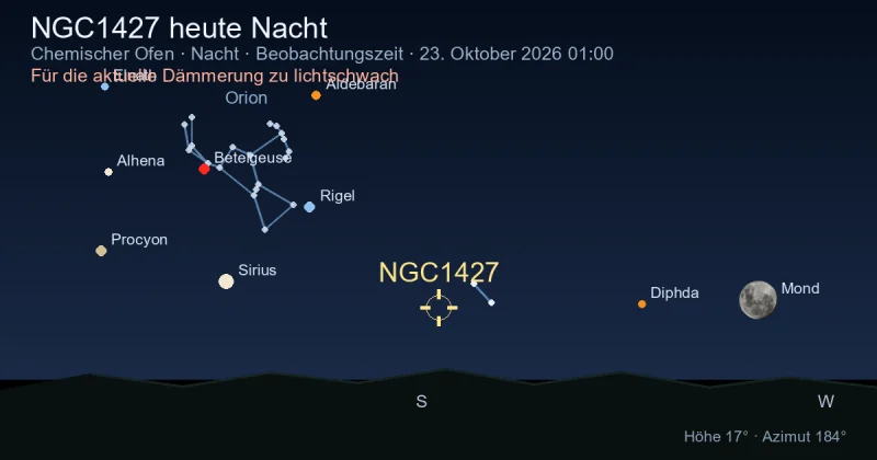 NGC1427 heute Nacht