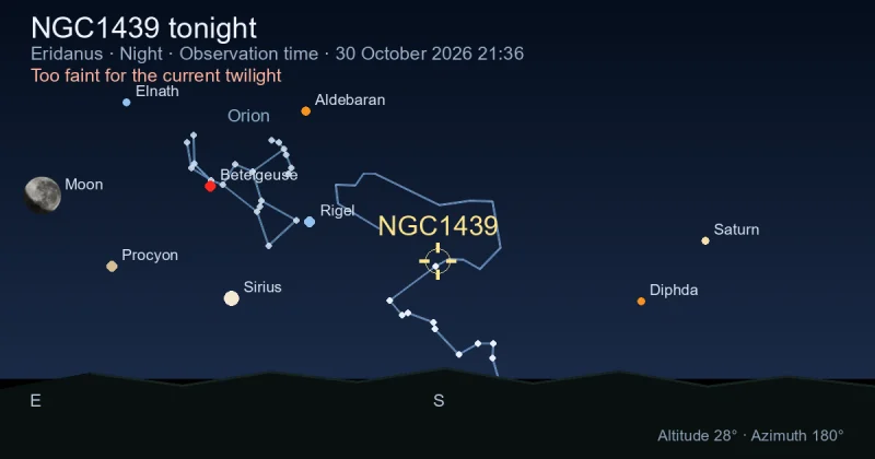NGC1439 tonight