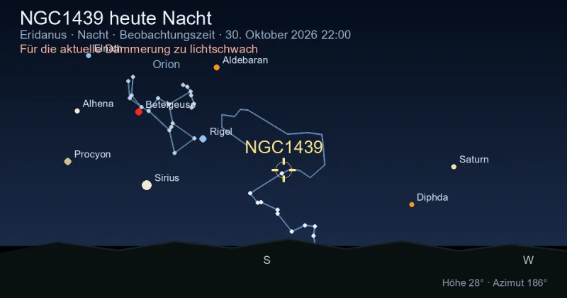 NGC1439 heute Nacht