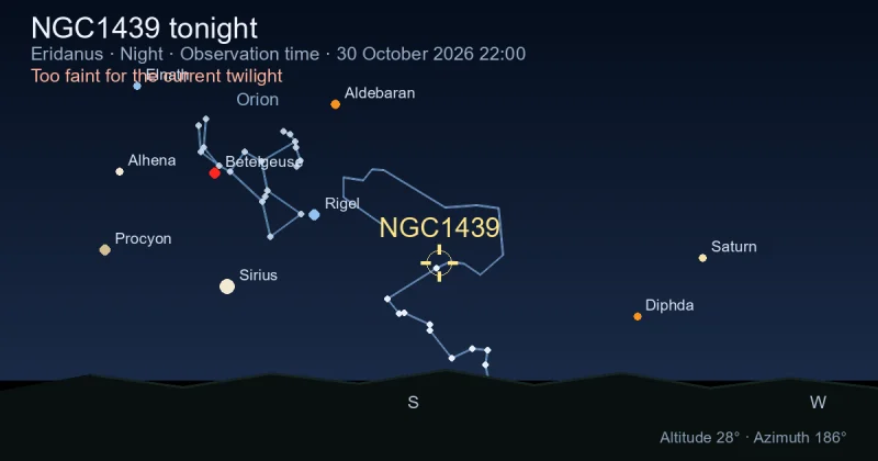 NGC1439 tonight