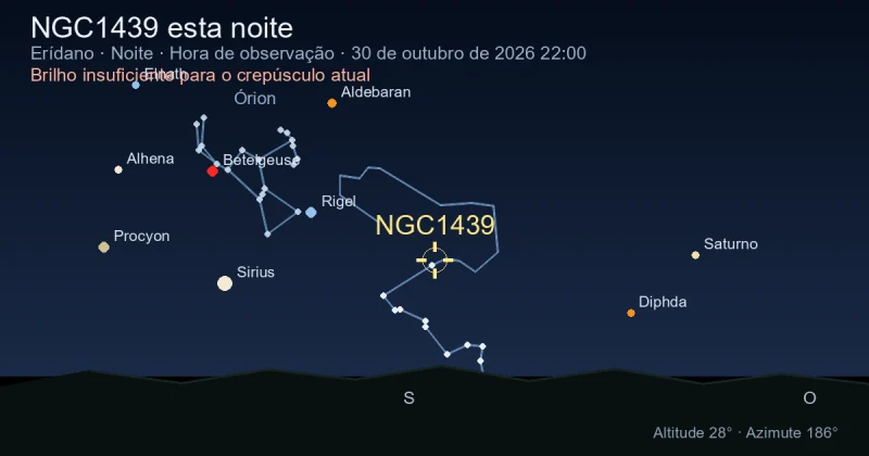 NGC1439 esta noite
