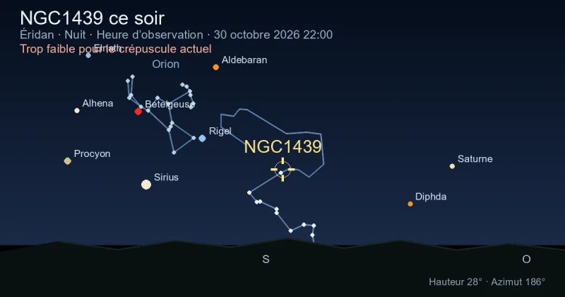 NGC1439 ce soir