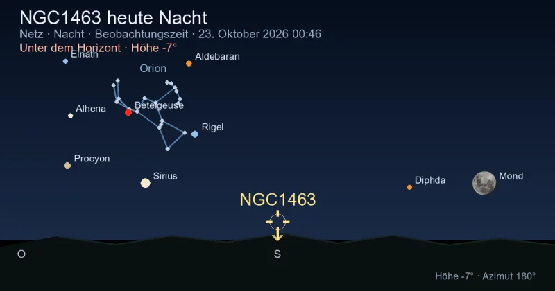 NGC1463 heute Nacht