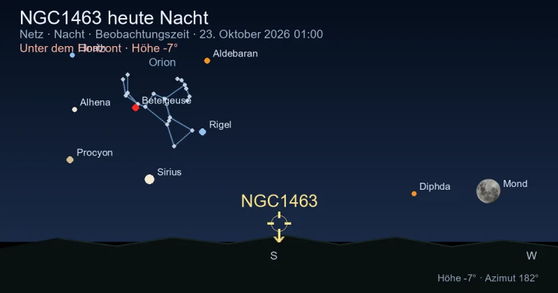 NGC1463 heute Nacht