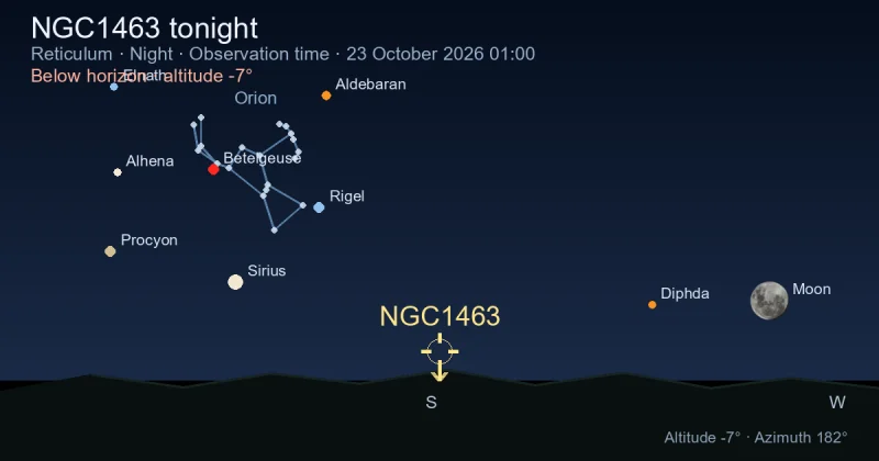 NGC1463 tonight