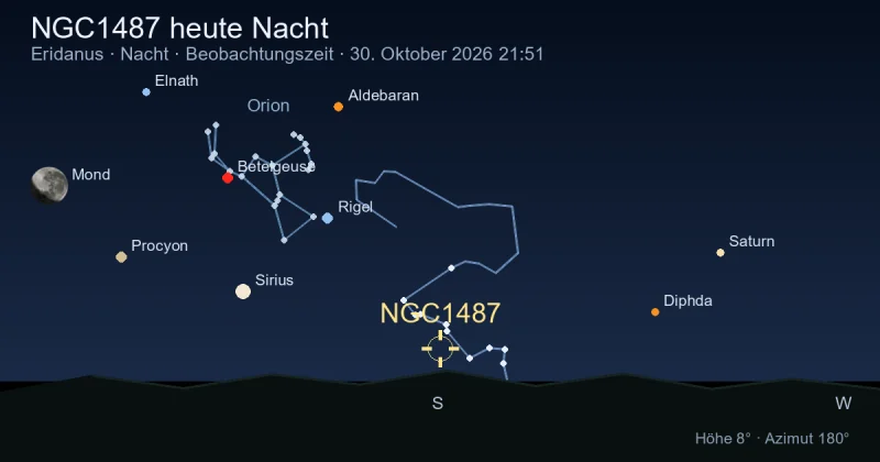 NGC1487 heute Nacht