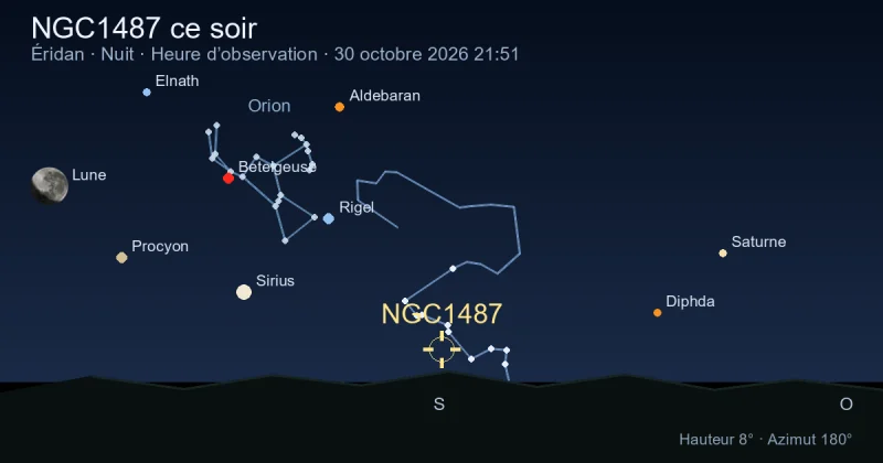 NGC1487 ce soir