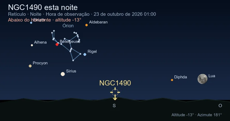 NGC1490 esta noite